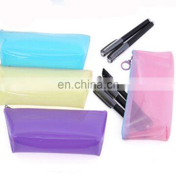 Cheap Colorful PVC Zipper Pencil Storage Case