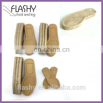 Wholesale shoes sole for espadrilles jute outsole hemp rope sole 2017