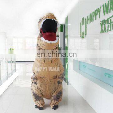 Christmas funny inflatable costume dinosaur costume for sale ,infalatable dinosaur costume for adult