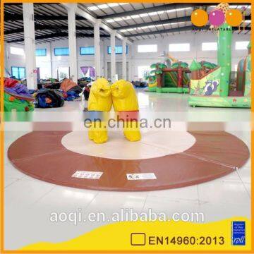 AOQI interesting interactive inflatable sumo suit game for sale