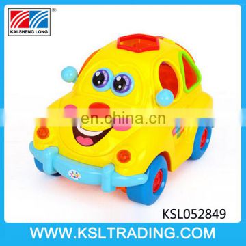 Musical children fruit electric toy car price for good sale