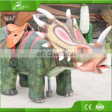 KAWAH OutDoor Waterproof Animal Rides Custoimzed Animatronic Walking Dinosaur Rides For Kids photo-3