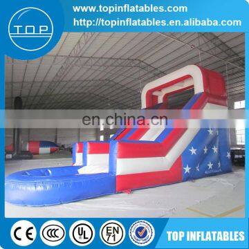 Giant Inflatable Water Slide Park American Flag Slide photo-4