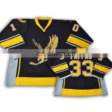 New popular custom #33 hockey jersey uniforms, fans uniforms, hockey fans jersey