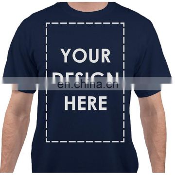 Customized promotional printed Tshirt Brand Logo cheap t shirt for men