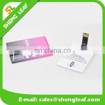 custom usb business card with both side color printing