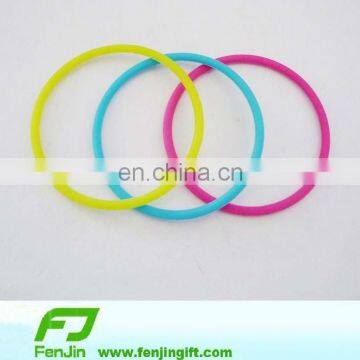 round silicone bracelet,silicone band