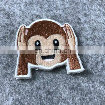 custom kid sew on embroidery patches for kid clothing