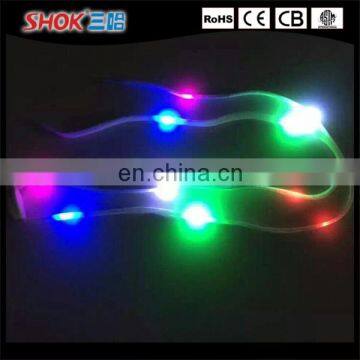 Promotional Gift New Style Unisex Led Light Shoelace for Sport