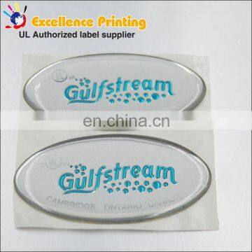 New Desugn Custom 3d Printing Epoxy Resin Labels photo-5