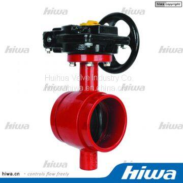 B90 series grooved end butterfly valve