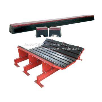 Mining Feed Point UHMWPE Belt Conveyor Rubber Impact Bar for Loading Zone