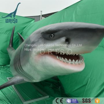 Outdoor Playground Equipment Life Size Animatronic Shark For Sale