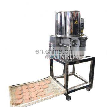 Multifunctional Best Selling Hamburger Patty Maker Machine Hamburger meat patty Making Machine /pie Process Line