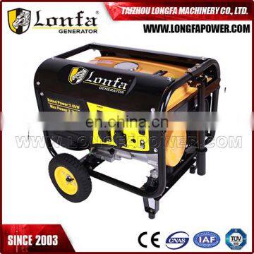 1.5kw to 6kw High Quality Noiseless Gasoline Generator 5kw Gasoline Electric Generator