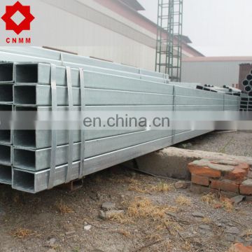 galvanized hollow section steel gi groove pipe with caps square tube weight calculator