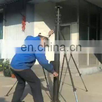 Military Portable Crank up Telescoping Mast Pole Military for Antenna