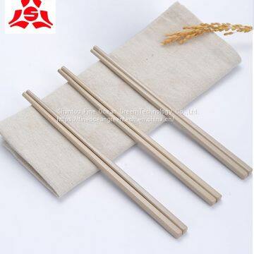Husk's Ware Eco Friendly Rice Husk Fiber Made Chinese Classic 5 Pairs Packed Square Chopsticks
