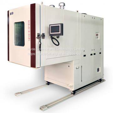 Environmental vibration test chamber