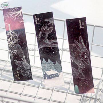 Constellation Paper Bookmarks Stationery Bookmarks Book Holder Message Card School Supplies