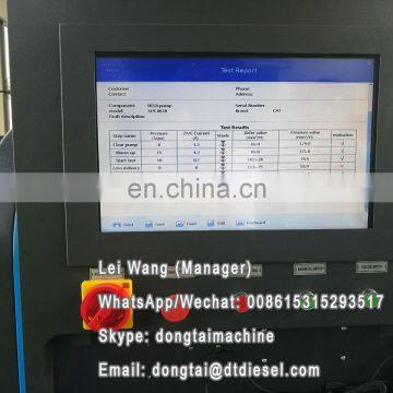 High Prescion and High Profile CR819 CRDI MACHINE COMMON RAIL INJECTOR TESTER DIESEL FUEL PUMP TEST BENCH