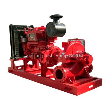 axially-split single-stage double-suction centrifugal pump