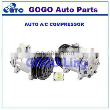 SD709 Auto A/C Compressor Seasons 67570 68570 OEM 7477, 7715, 7716 BTR1301, BTR1302, ERR845, ERR0845