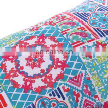 Cozy Bolster Pillow Cases Covers for Couch Bed Sofa Manual Hand Painted Print Vintage Mandala Flora Outdoor Cushion photo-4