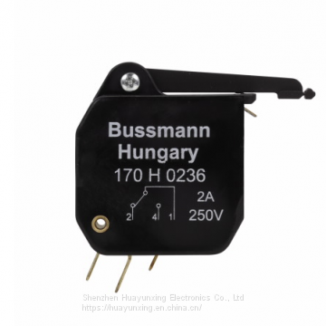 170H0236  Eaton Bussmann series high speed microswitch, 2 A, AC 250