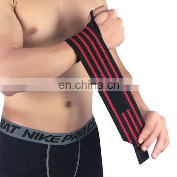 Hampool Cheap Heave Duty Weightlifting Fitness Support Protector Gym Wrist Wraps photo-2