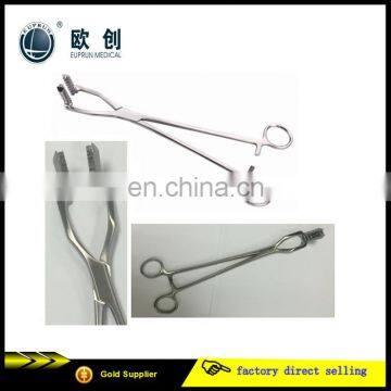 Reusable Laparoscopy 8 Teeth Purse Stitching Forceps photo-3