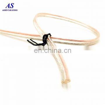 OFC 16 ga Copper Transparent Material Speaker Cable Wires photo-6