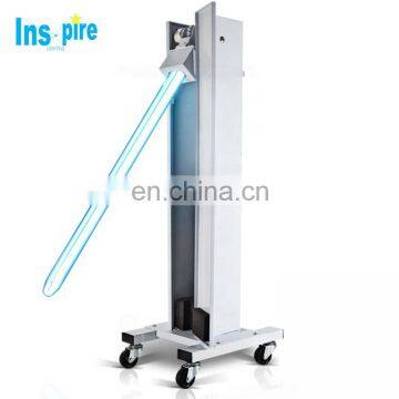 Professional Household Trolley Double Tube Sterilization Lamp UV Disinfection Lamp UVC Ultraviolet Lamp photo-2