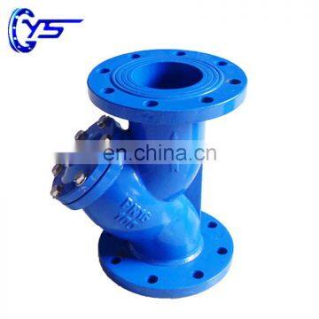 Carbon steel Y Type Stainless Steel Screen Strainer With Flange End