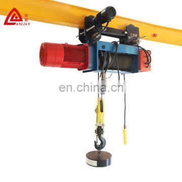 double speed steel cable electric hoist 5 ton for simple structure