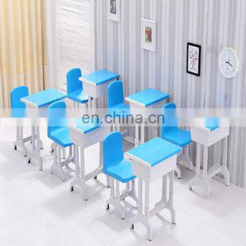 Double Standard Classroom Desk And Chair Set Classroom Desk And Chair For Children