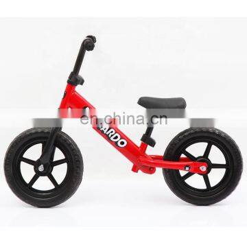 Hotselling 10'' 12'' balance bicycle manufacturer/safe easy riding balance bikes