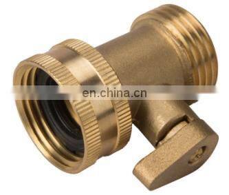 Garden Heavy Duty Brass One Way Water Hose Connector photo-4