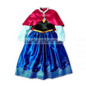 new stock wholesale frozen anna elsa costume princess dress 100-160cm for 2-12yr SU040                        
                                                Quality Choice