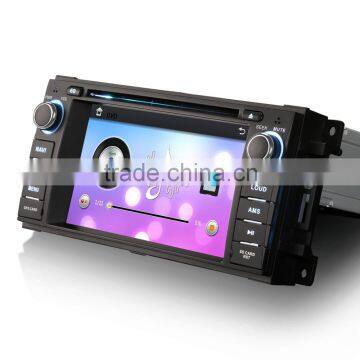 Erisin ES6061M 6.2 Inch 1 Din Car DVD Navigation for Jeep Wrangler 300C photo-2