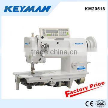 KM20518 Double needle lockstitch sewing machine automatic sewing machine for shirt 20606-2 sewing machine industrial