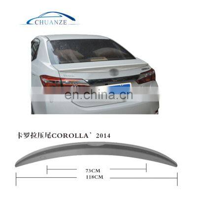 FOR TOYOTA COROLLA 2014 REAR LIP CAR DIGGY SPOILER