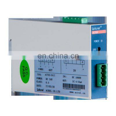 DC Voltage Transducer ACTDS-DV/V hall dc1500v voltage sensor with 5V output