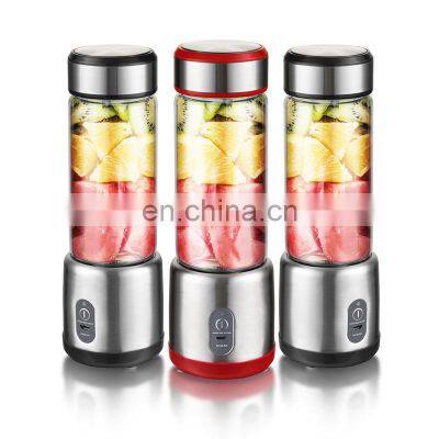 2021  450ml 6 Blades mini portable blender