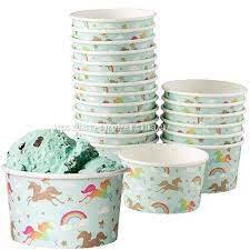 Kraft strawberry sundae container individual ice cream sundae cups paper cream cake cup