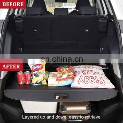 Retractable Trunk Security Shade Trunk Cargo Cover For MITSUBISHI OUTLANDER MANUAL TAILGATE 2013 2014 2015 2016 2017 2018 2019