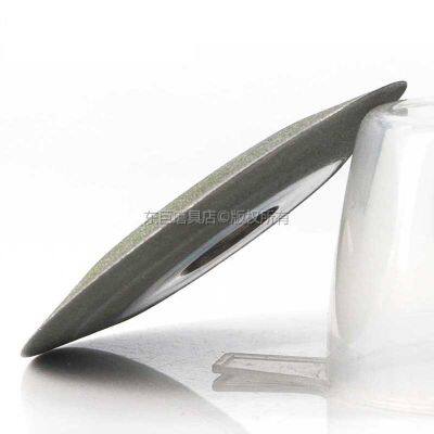 3 4 5 6 Inch V Groove Electroplated Diamond Grinding Wheel for Tungsten Carbide Stone Agate photo-3