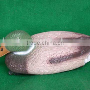 Plastic garden female duck ornaments/ garden duck decoy