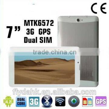 7 Inch Tablet PC 3G Tablet GSM/WCDMA MTK6572 Dual Core 4GB Android 4.4 Dual SIM Dual GPS Phone Call WIFI,3G Tablet Phone. photo-4