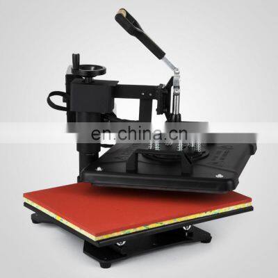 6 In 1 Digital Heat Press Machine Sublimation For T-Shirt/Mug/Plate Hat Printer